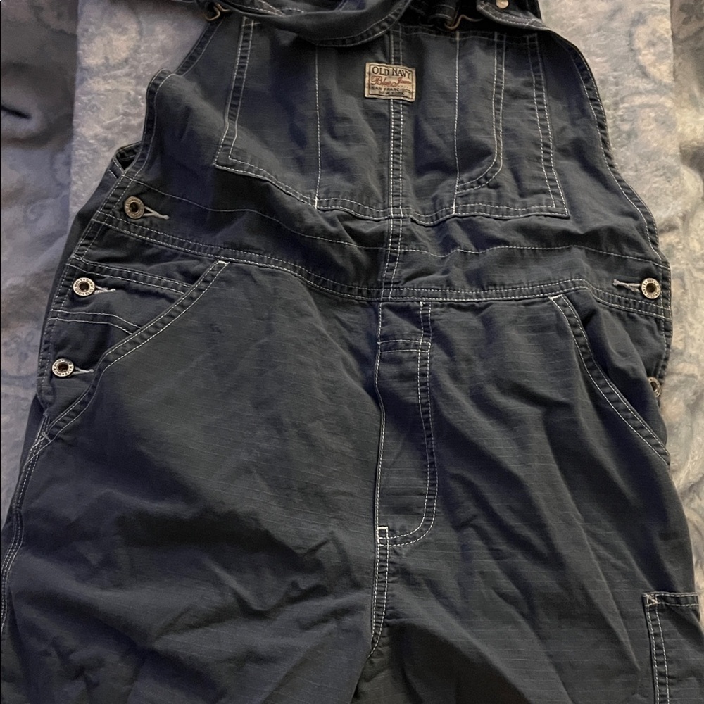 Old Navy Dark Blue Overalls